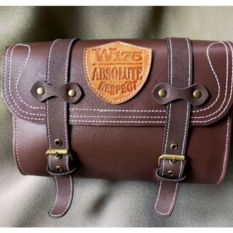 side bag w175 sidebag Kawasaki w175/tas samping Kawasaki w175 top box