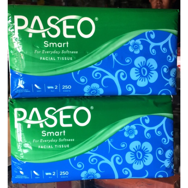 PASEO SMART Facial Tissue 2 Ply Tisu Halus Lembut