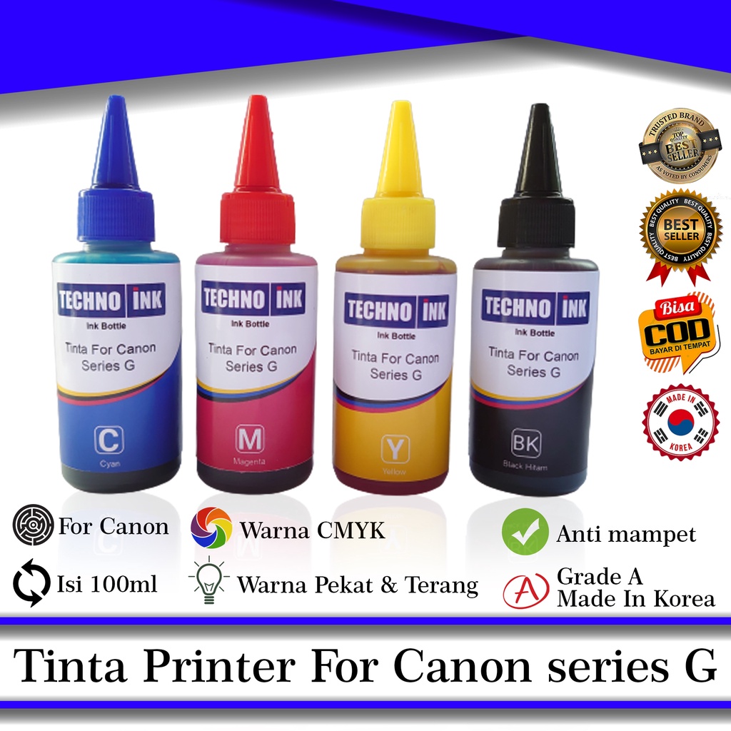 Tinta Printer Canon Series G printer tinta berkualitas 100 ml