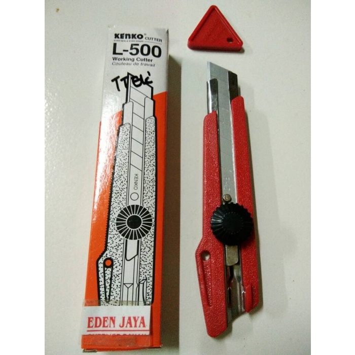 

Mantap Pisau Cutter Kenko L500 Besar Hemat