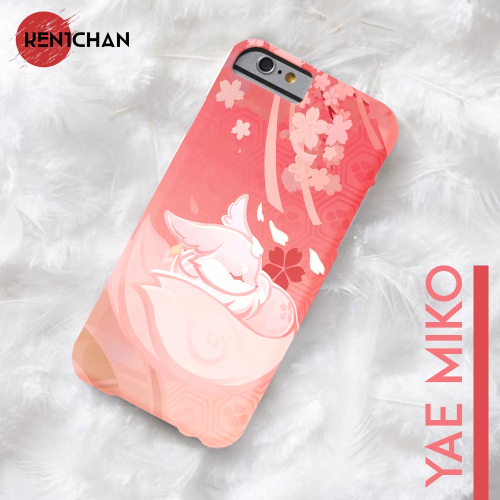 Phone Case Custom YAE MIKO Namecard Genshin Impact