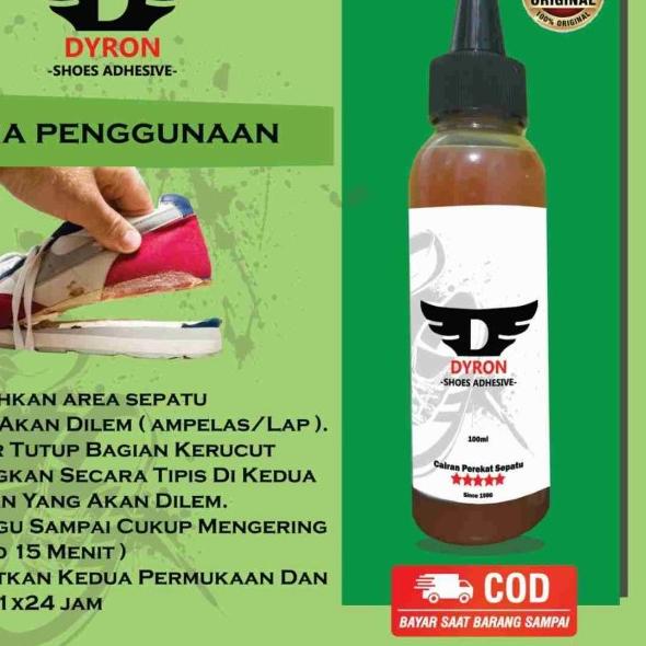 

✱ LEM SEPATU SUPER KUAT (TAHAN AIR & PANAS] DYRON 100ml ➤