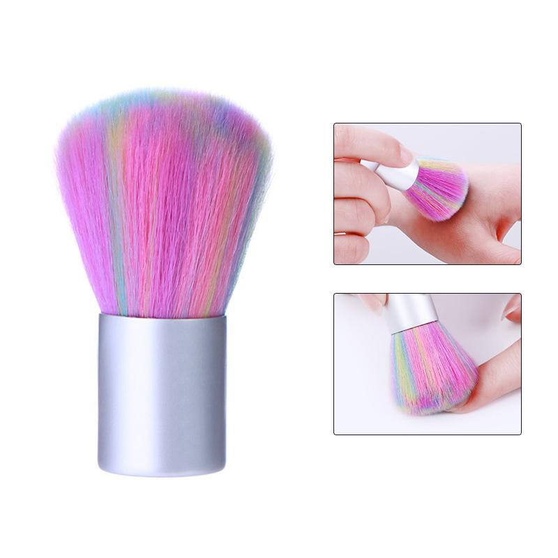 1pc Brush Lembut Untuk Membersihkan Debu Kuku Akrilik UV Gel