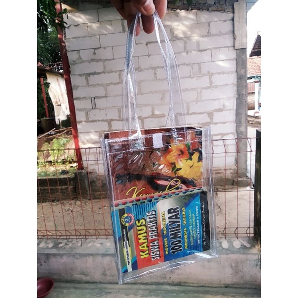 

Tas Mika Souvenir Full Transparan (Ready Stok) lebar 5cm