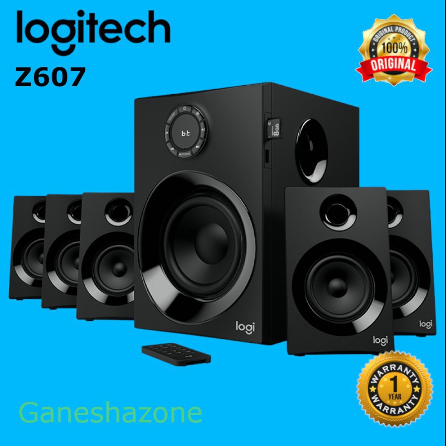 Speaker Logitech Z607 5.1 Surround Sound Speaker System Bluetooth