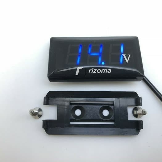 voltmeter aki motor mobil voltmeter rizoma voltmeter dc grade a++