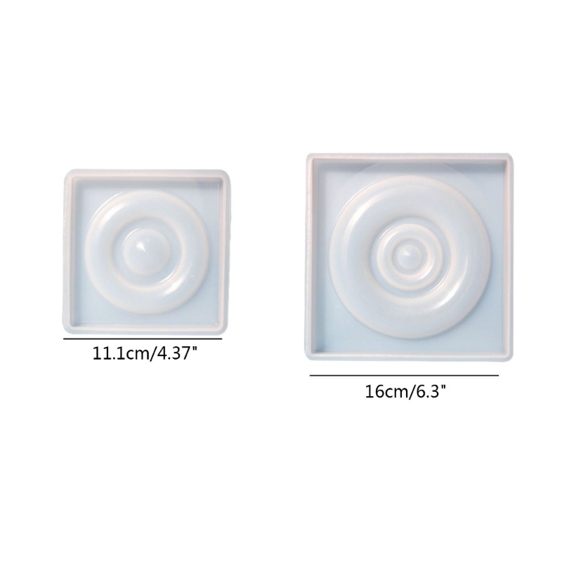 Cetakan Baki Penyimpanan Perhiasan Manik-Manik Bentuk Bulat Bahan Resin Epoksi