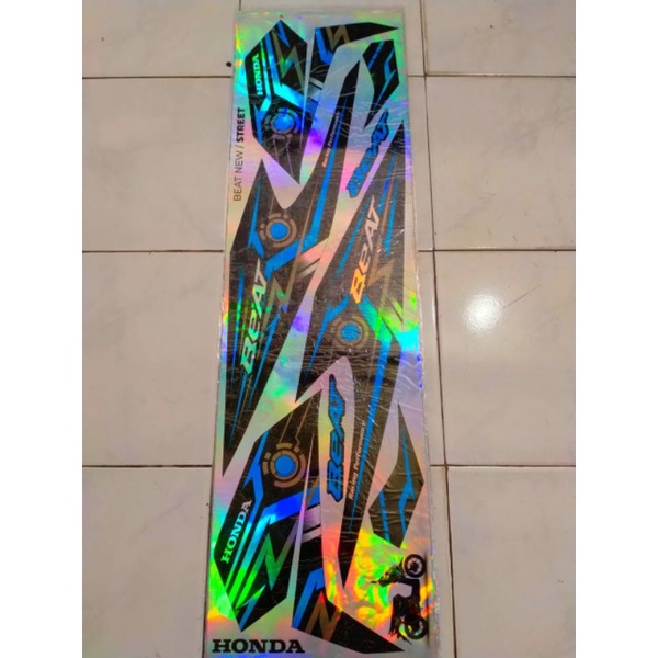 STRIPING VARIASI BEAT NEW F1 2020 HOLOGRAM