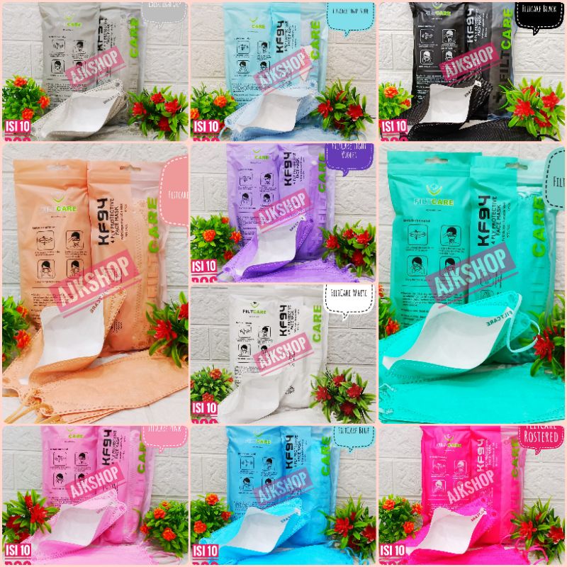 Masker KF94 FiltCare isi 10 pcs / sachet