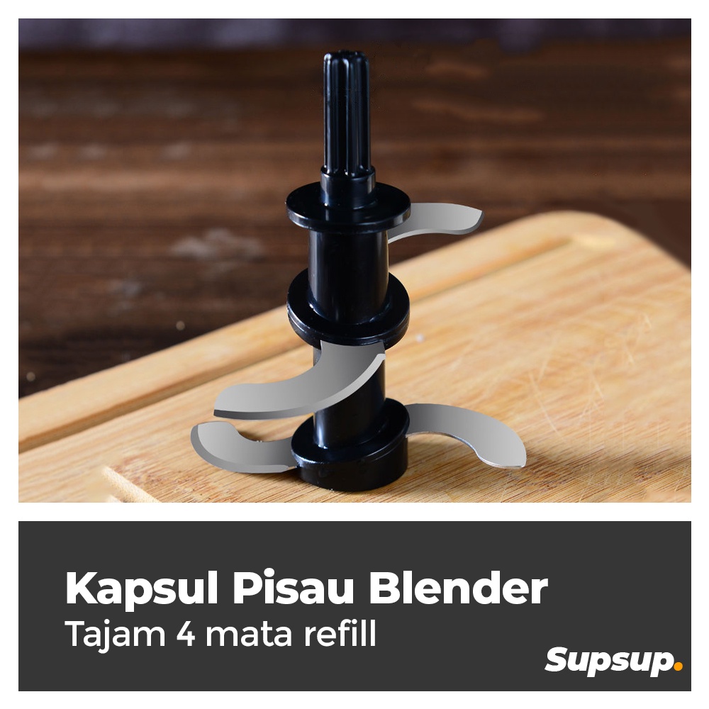 Pisau Blender Kapsul Tajam 4 Mata Refil Pisau Blender Kapsul