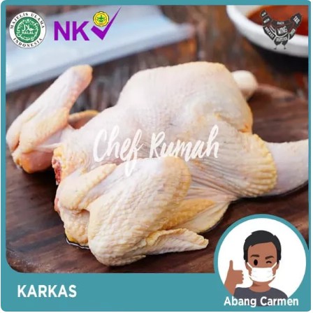 

Daging Ayam Utuh Broiler Karkas (0,7 Kg) Whole Chicken Grosir