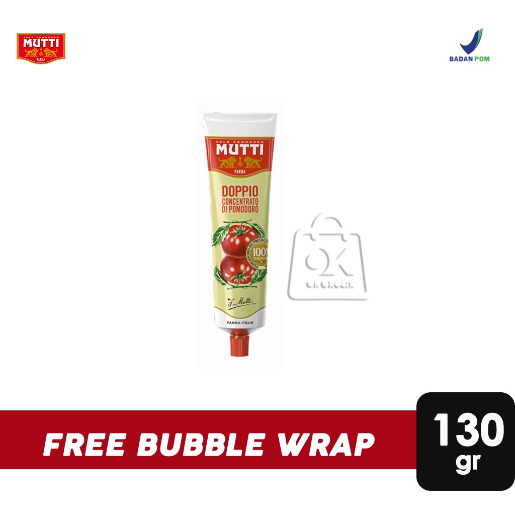 

Mutti Fruit Paste Tomato Double Conc (tube 130gr)