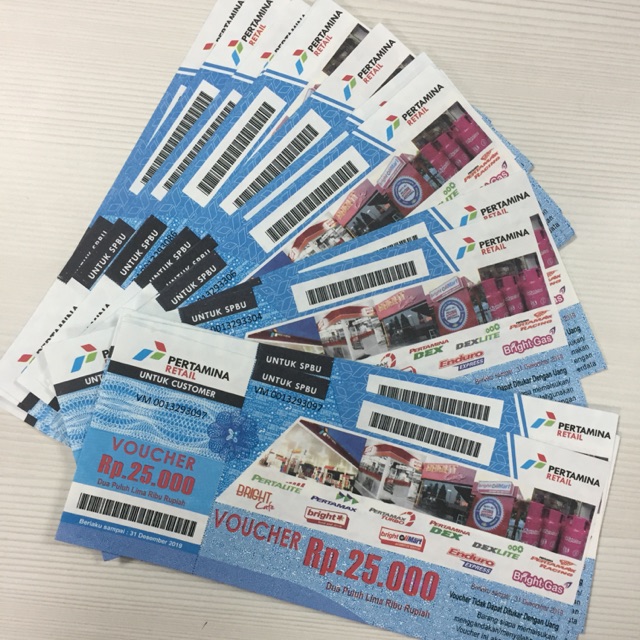 Jual VOUCHER PERTAMINA RP.25.000 RESMI Indonesia|Shopee Indonesia