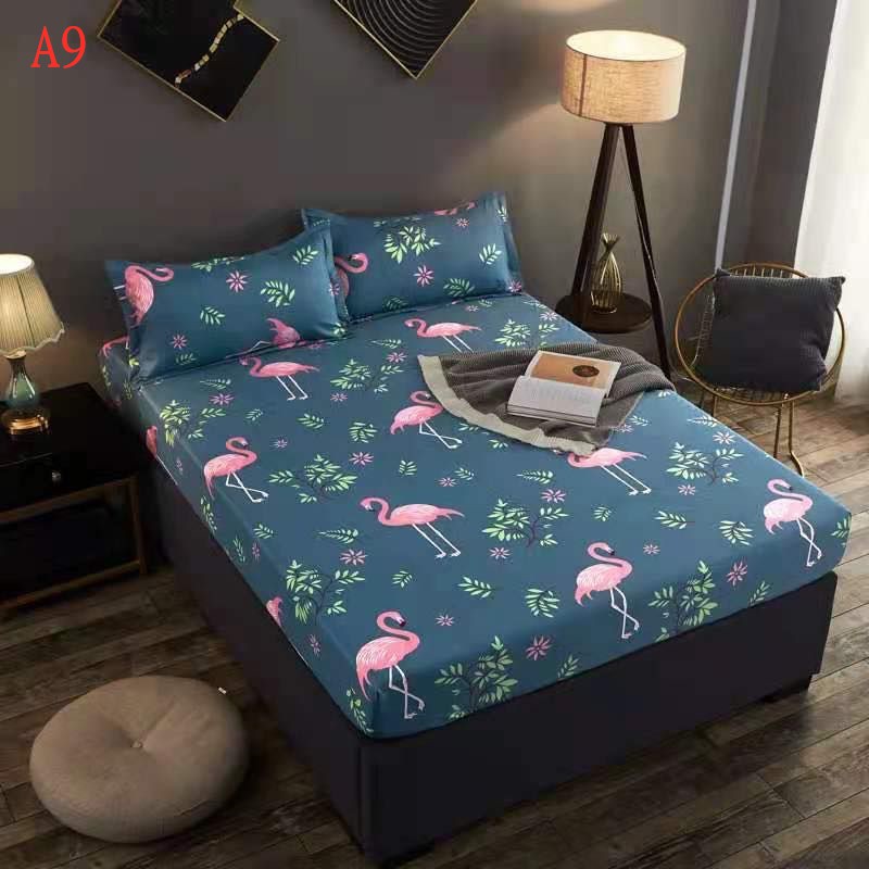 RM-01 SEPREI Bed Cover Sprei Menarik Seprai Kualitas Bagus (MICROTEK) 120x200 180x200