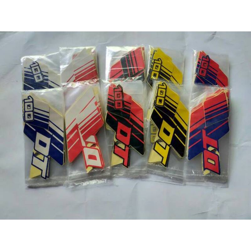 (siap kirim) striping sticker yamaha DT 100