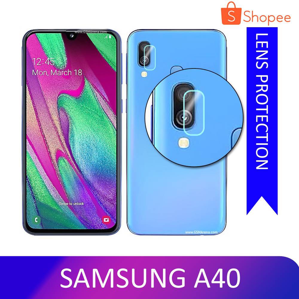 Tempered Glass Kamera SAMSUNG Galaxy A40 Pelindung Kamera Bahan kaca