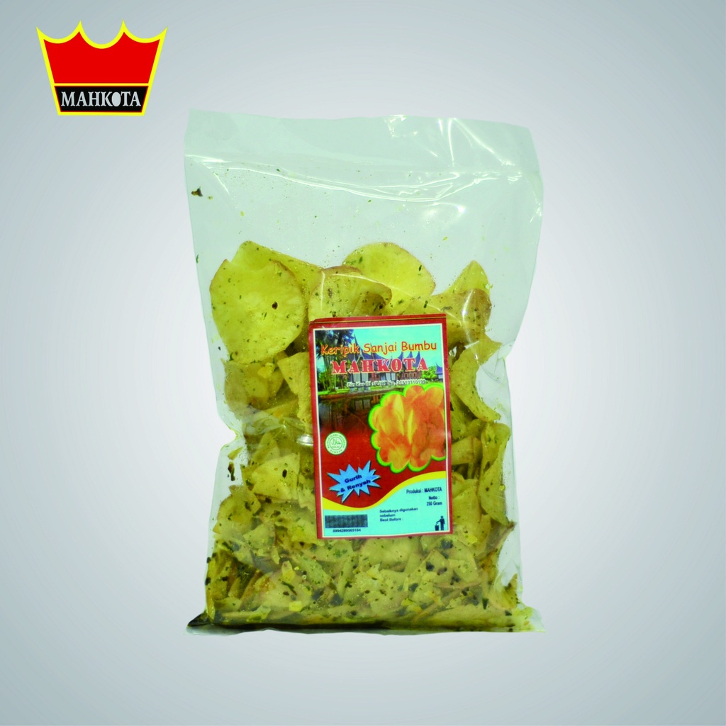 

Keripik Sanjai Bumbu Mahkota 250 Gram Kripik Sanjay Bumbu