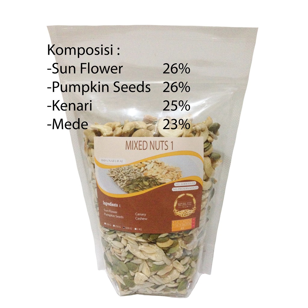

Mixed Nuts 1 - 1 kg