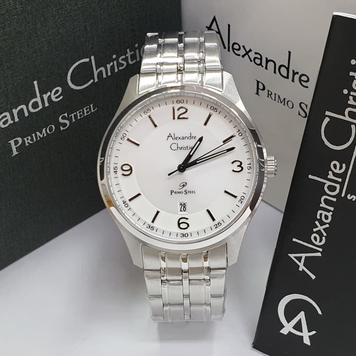 Alexandre Christie AC 1010 Gold - Jam Tangan Pria Original