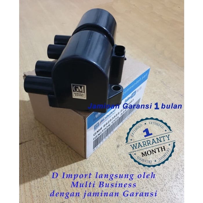 GENUINE IGNITION COIL CHEVROLET AVEO-CAPTIVA-SPARK-OPTRA 2004 - 2008