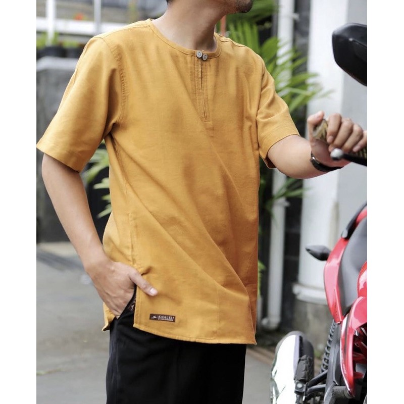 Khadijah Indonesia - Koko Rizky | Lengan Pendek | Linen Samik