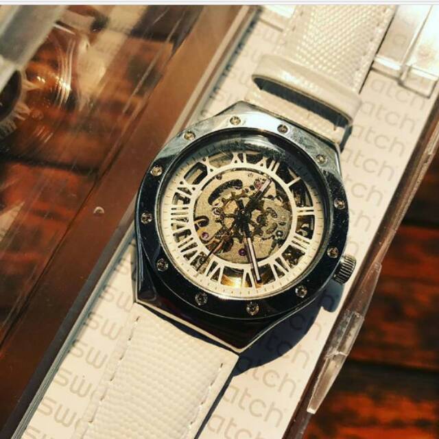 Rosetta Bianca - Swatch Original - Irony Automatic