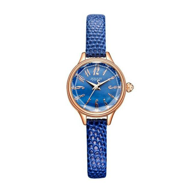 Julius Korea Ori JA932 / JA-932 Jam Tangan Wanita Korea Deaign Dewasa Blue