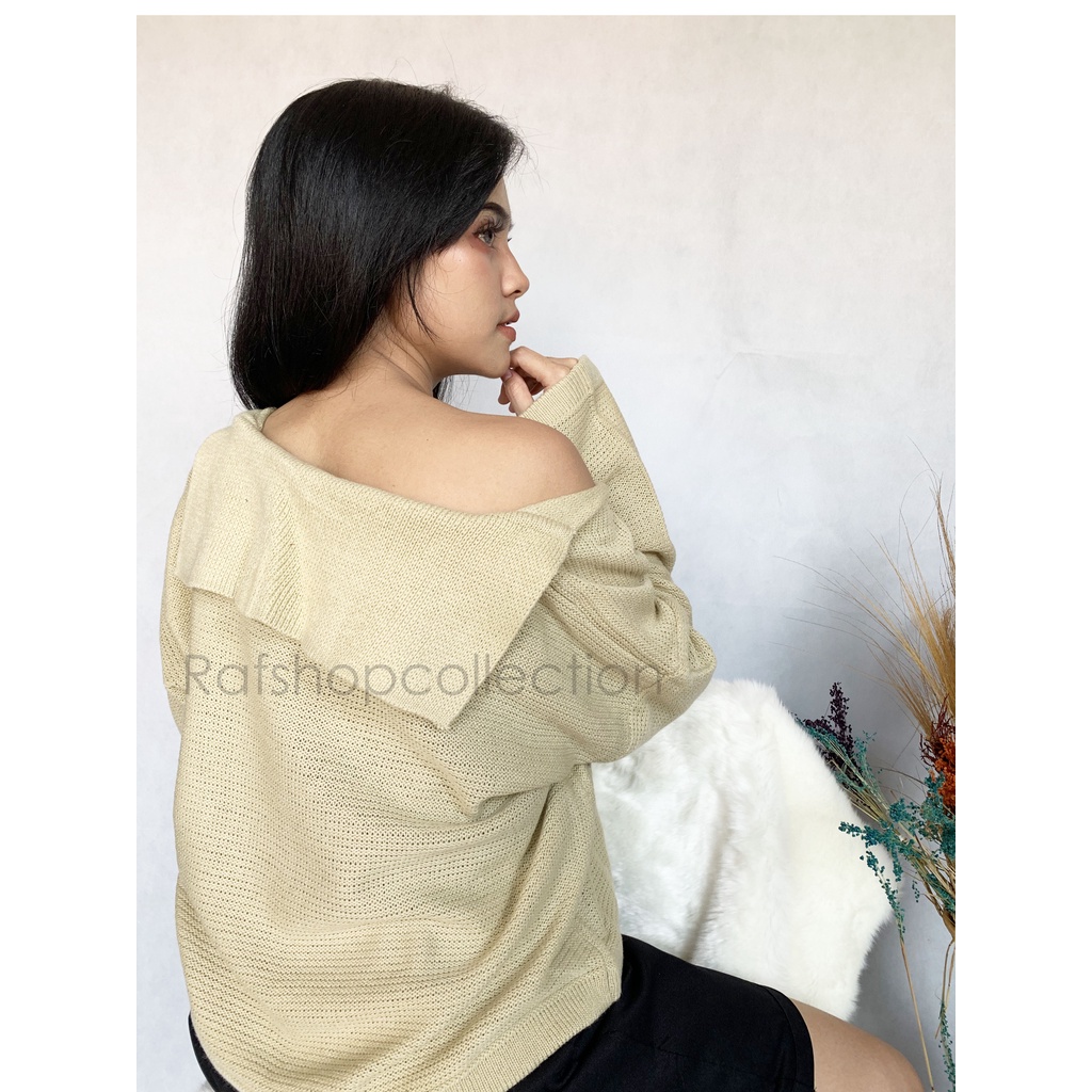 POPEYE knit Oversize_ crop_Oversize_rajut tebal7get