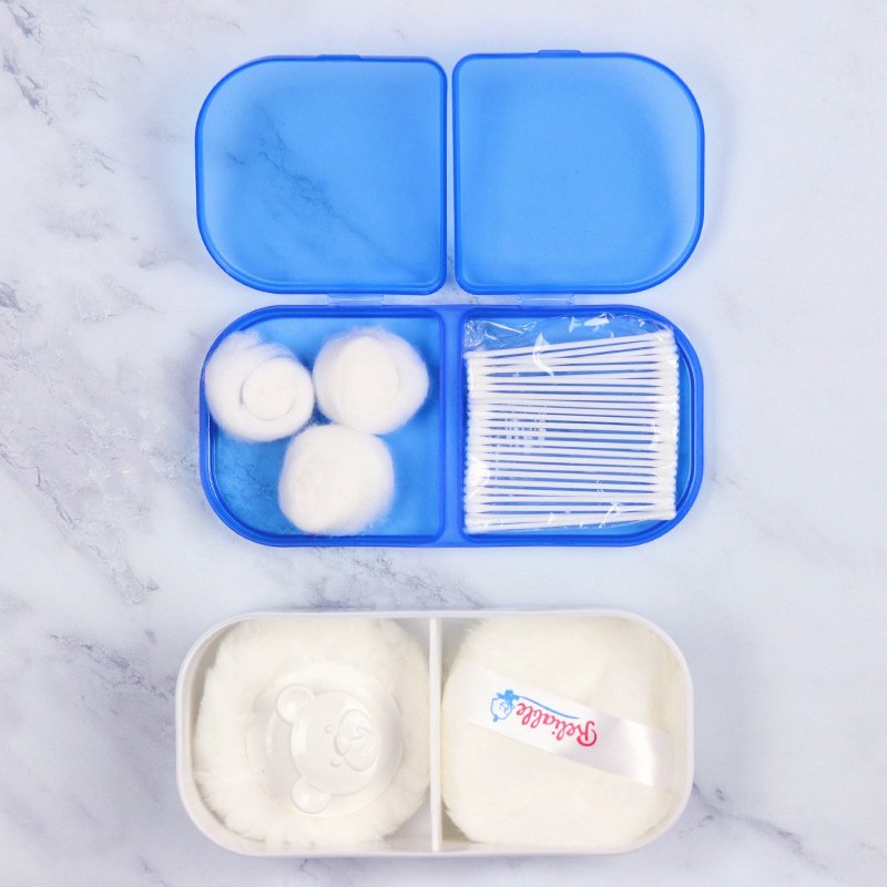 RELIABLE MURAH TEMPAT BEDAK BAYI  SUSUN DOUBLE  / BULAT SINGLE POWDER CASE RTB400 RTB100 RTB300 RTB10500 POWDER CASE