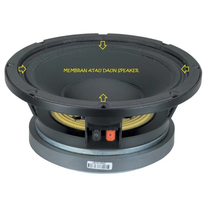 Membran / Daun / Recone Kit RCF R L10-750YK 10 Inch ORIGINAL