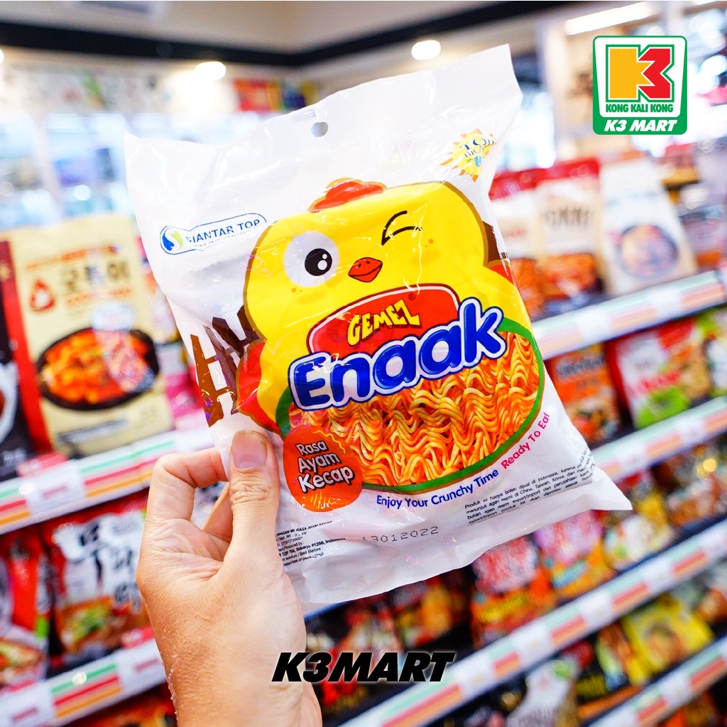 

Mie Gemez Enaak Ayam Kecap 3s 30gr