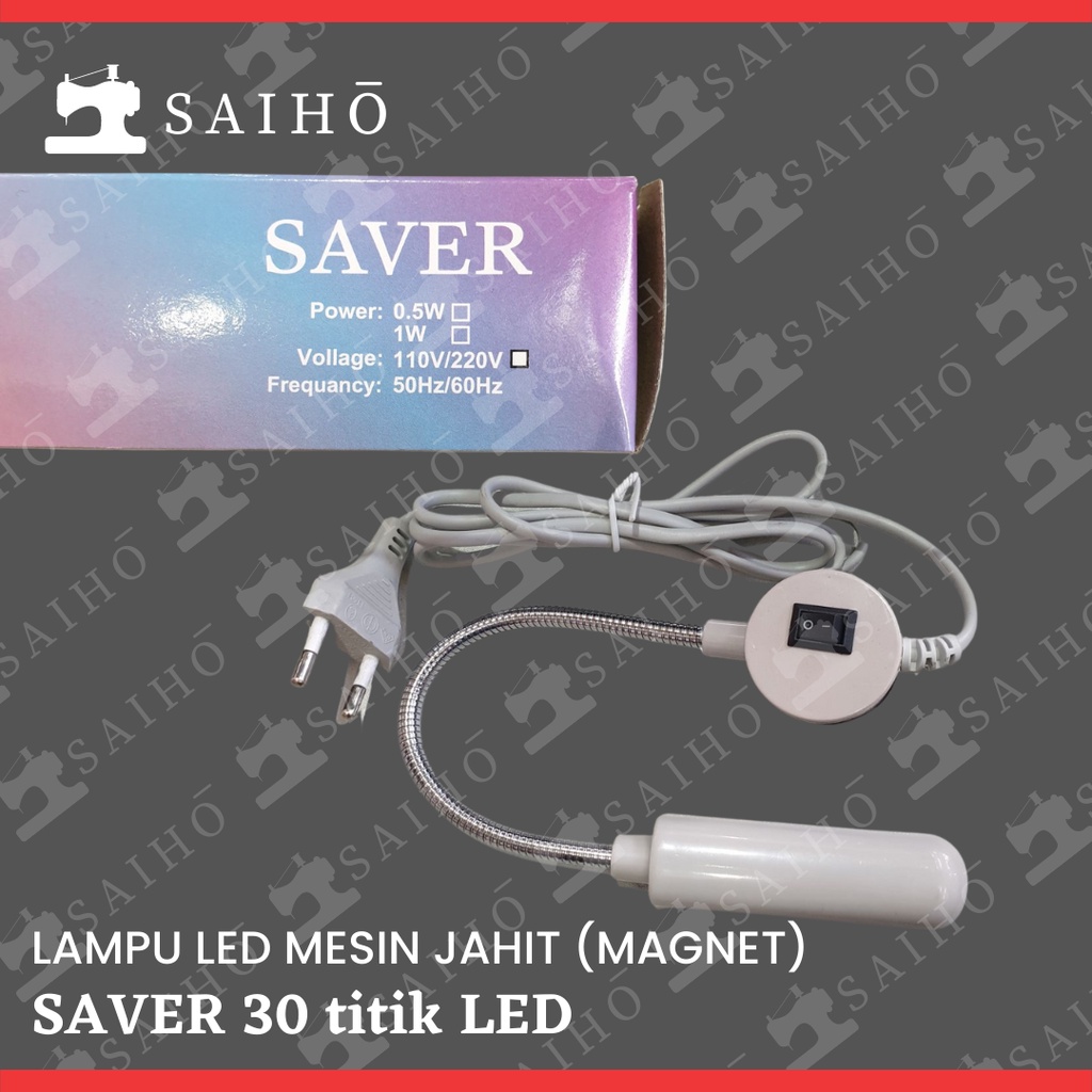 Lampu LED SAVER dengan Magnet 30 titik LED | SA-830