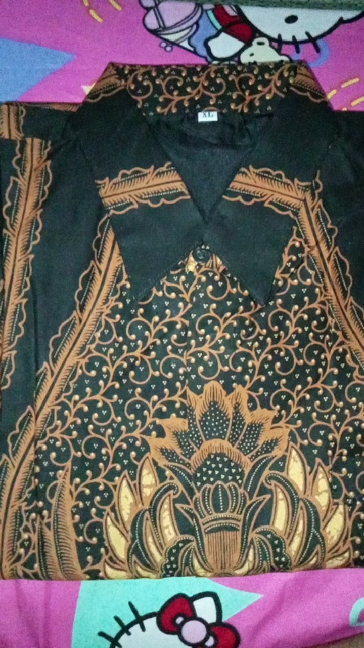 Natawijaya Kemeja Batik Pria Lengan Panjang Full Furing Bahan Katun Sragenan By Kanaya