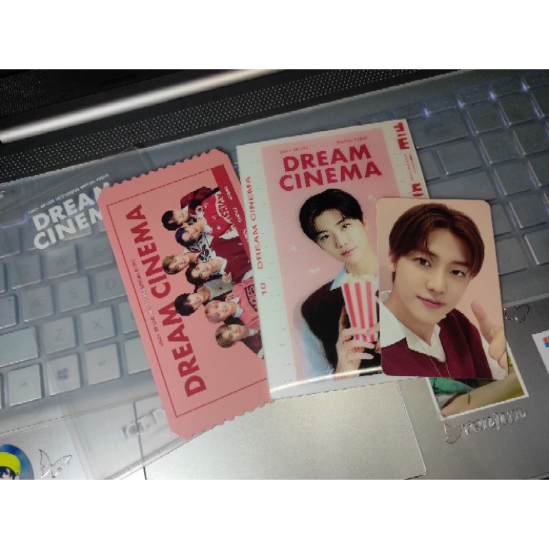 Fullset jaemin dream cinema ar ticket lenticular