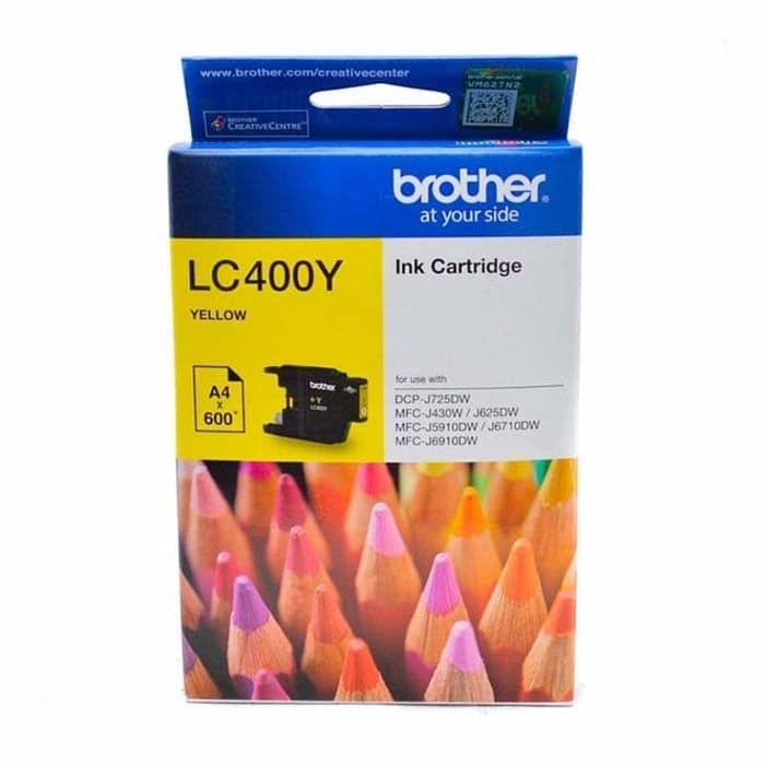 Tinta Brother LC400 untuk MFC-J5910DW MFC-J6710DW MFC-J6910DW DCP-J725DW MFC-J430W MFC-J625DW