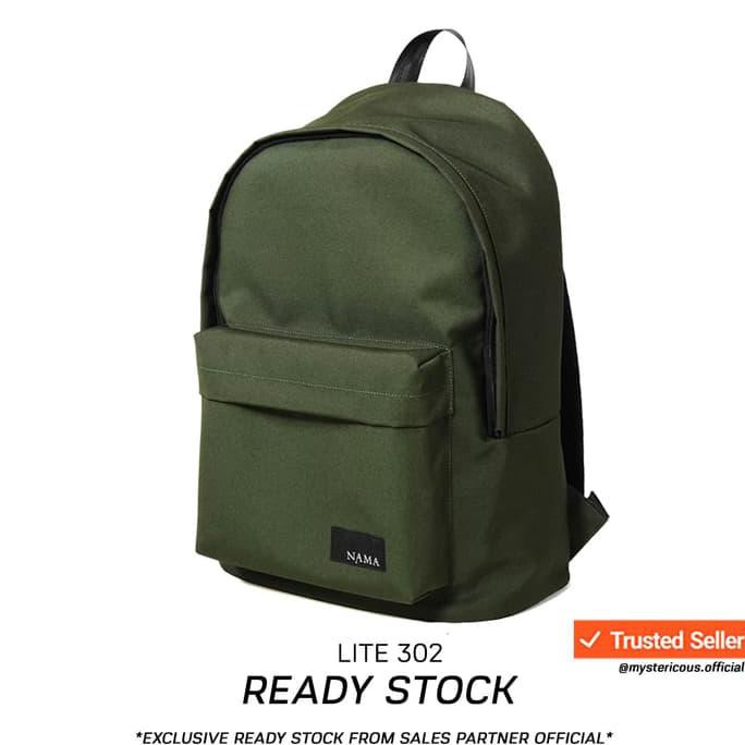 TAS BACKPACK BY NAMA LITE NO.302 ARMY - WARRANTY LIFETIME (UNISEX)