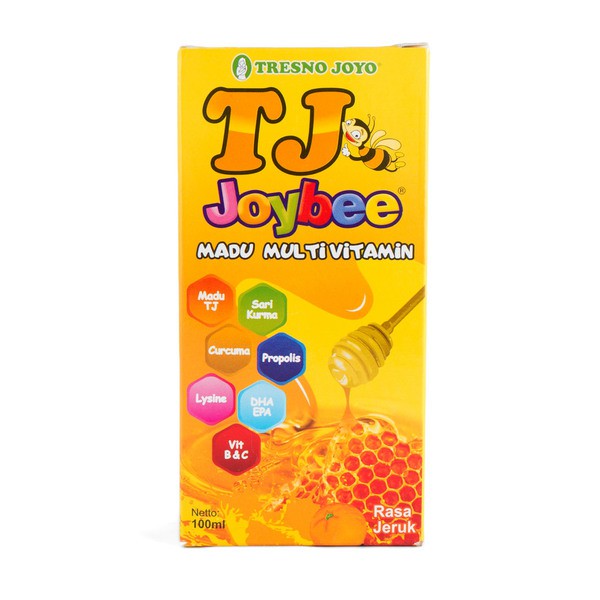 

TJ JoyBee Madu Multi Vitamin Rasa Jeruk 100ml - Orange Flavor honey