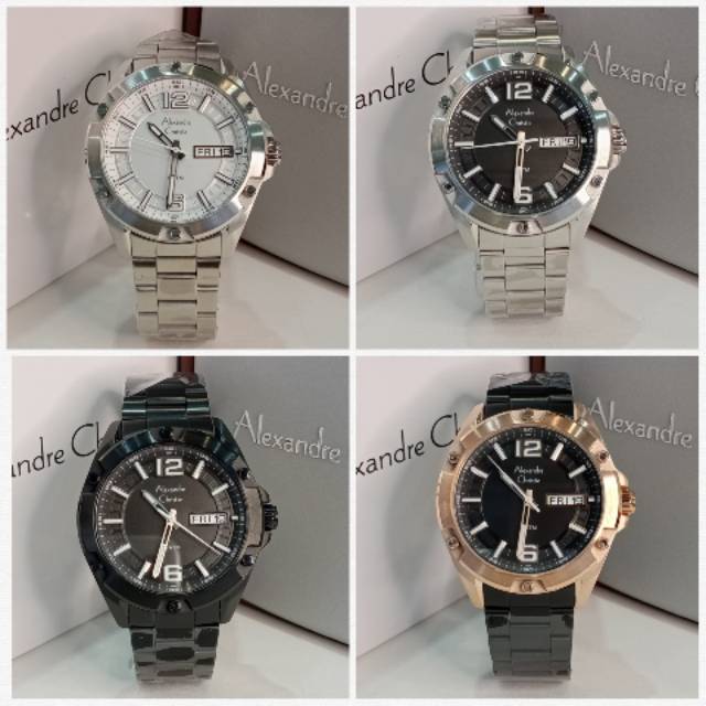 JAM TANGAN ALEXANDRE CHRISTIE 6518 ME ORIGINAL & GARANSI RESMI AC