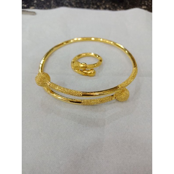 gelang set cincin boba