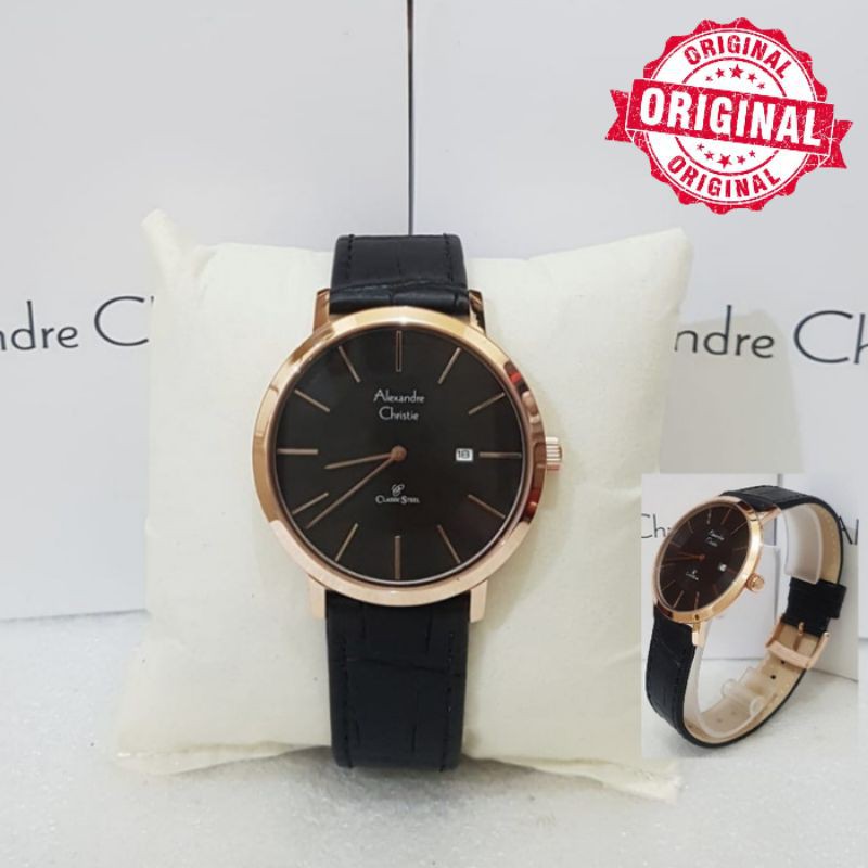 Alexandre Christie Pria AC 8599 Jam Alexander Christie Pria Original