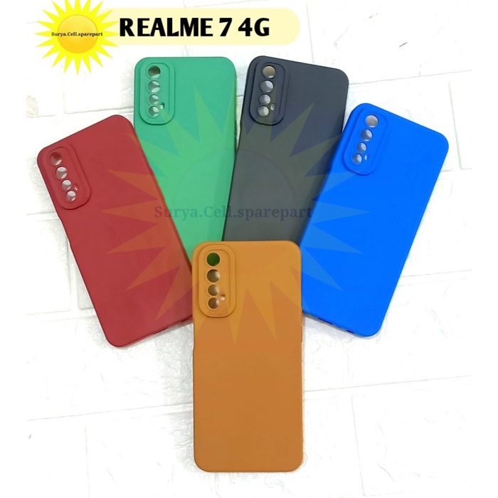 Case Slim Matte Pro Camera Realme 7 4G - SC