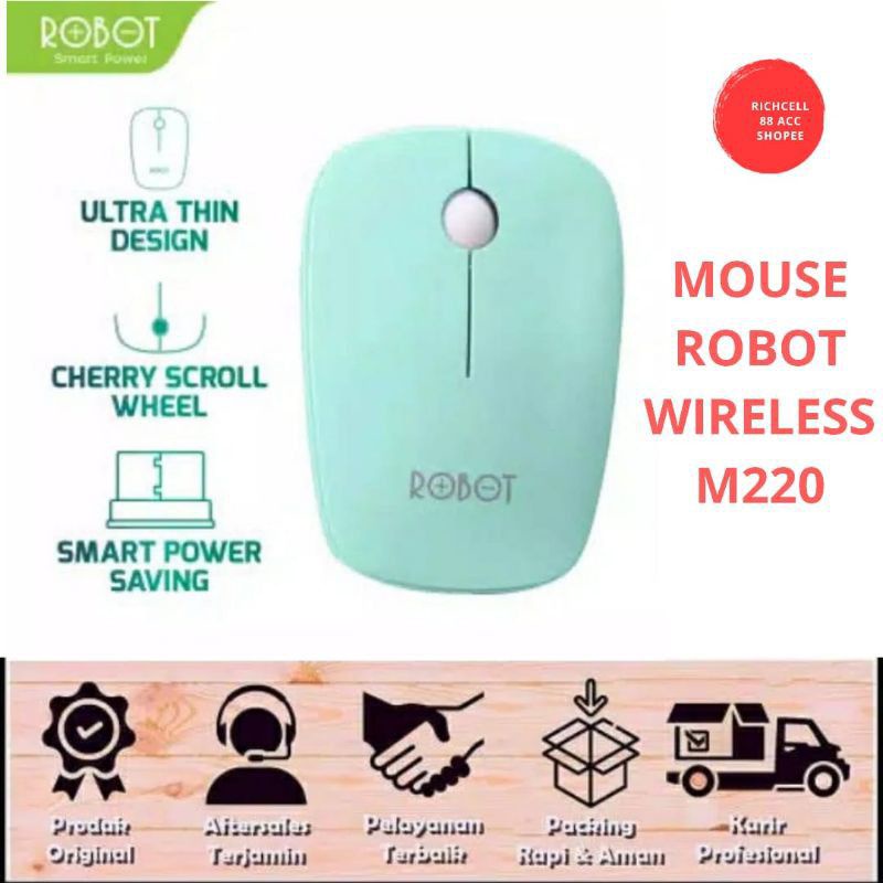 Mouse Robot Wireless M220