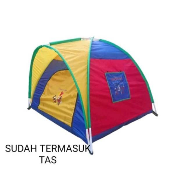 PROMO  TENDA ANAK KARAKTER UKURAN 120 CM x120 CM