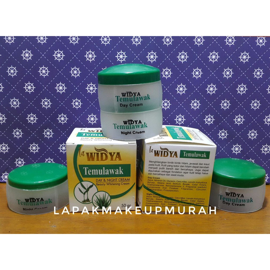 Cream Temulawak Susun Widya (Cream Siang   Cream Malam) BPOM
