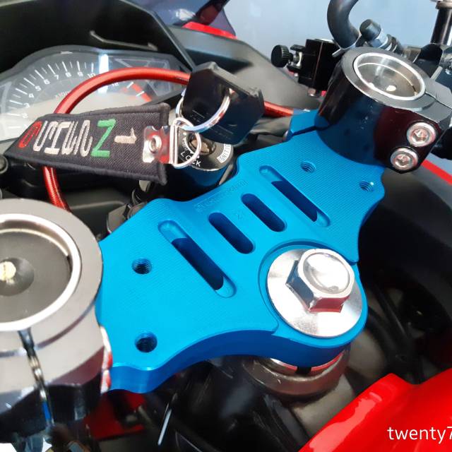 Triple Clamp Ninja 250 Fi custom nama