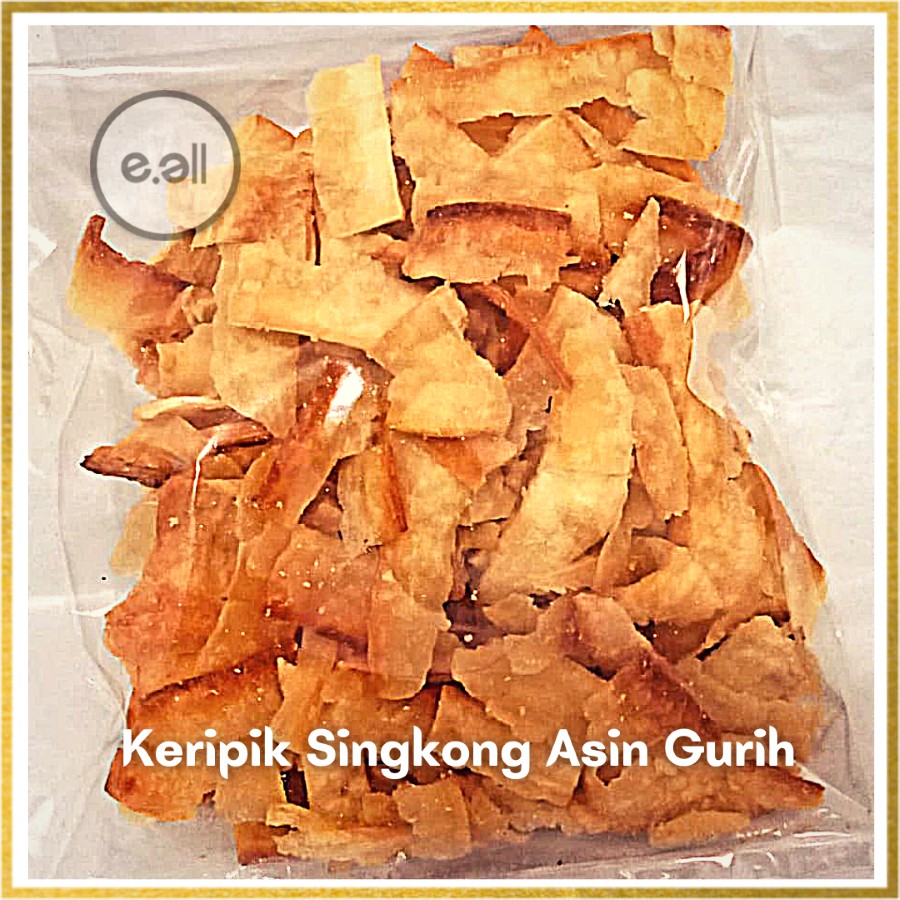 

Keripik Singkong Asin Gurih 250 gram - cemilan instan enak original asli