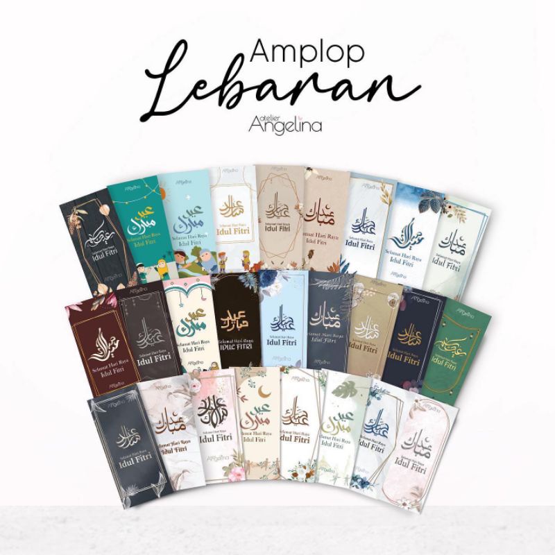 

Amplop Lembaran by Atelier Angelina Isi 12