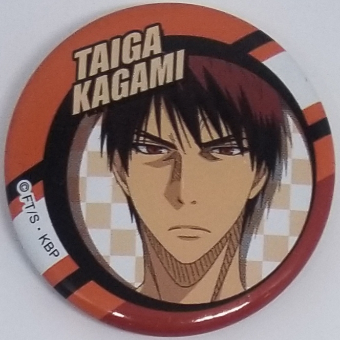 Pin Topi Tas Baju Original Kuroko No basket basketball Taiga Kagami