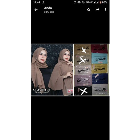 SALE‼️ Pasmina Plisket Padi Doa Ibu