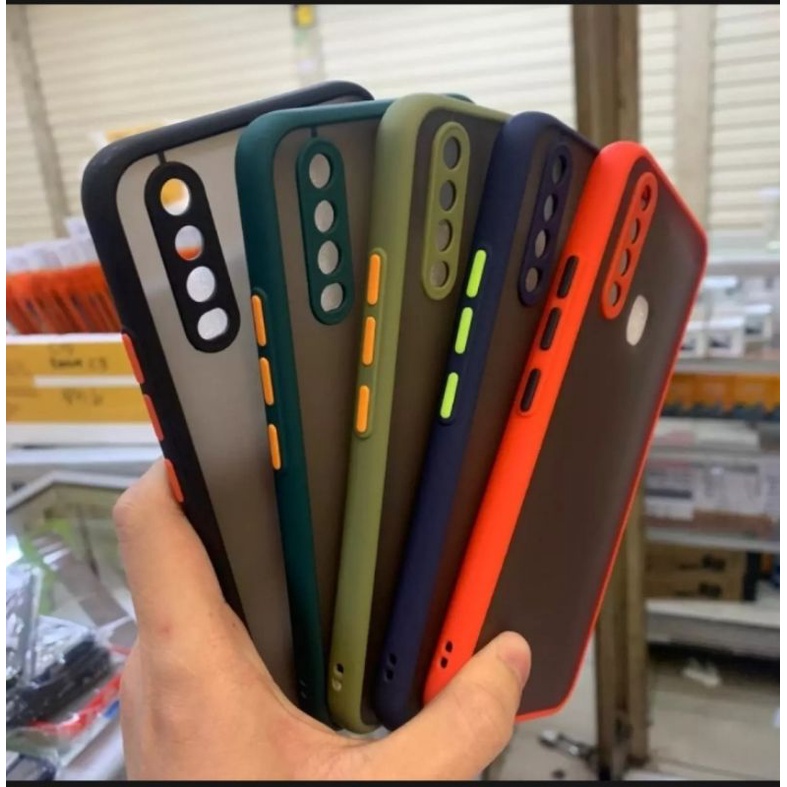 MY CHOICE VIVO Y12/Y12i/Y15/Y17 Hardcase bumper dove